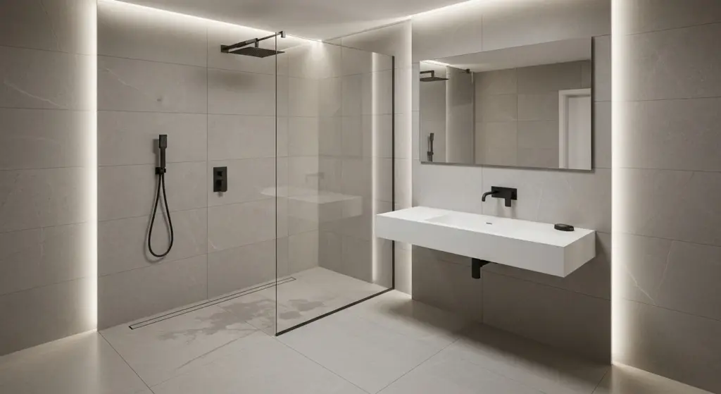Wet Room Layout