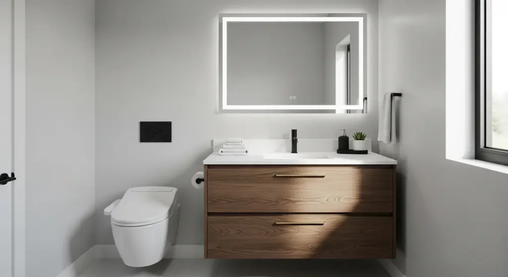 Smart Storage Vanity Design