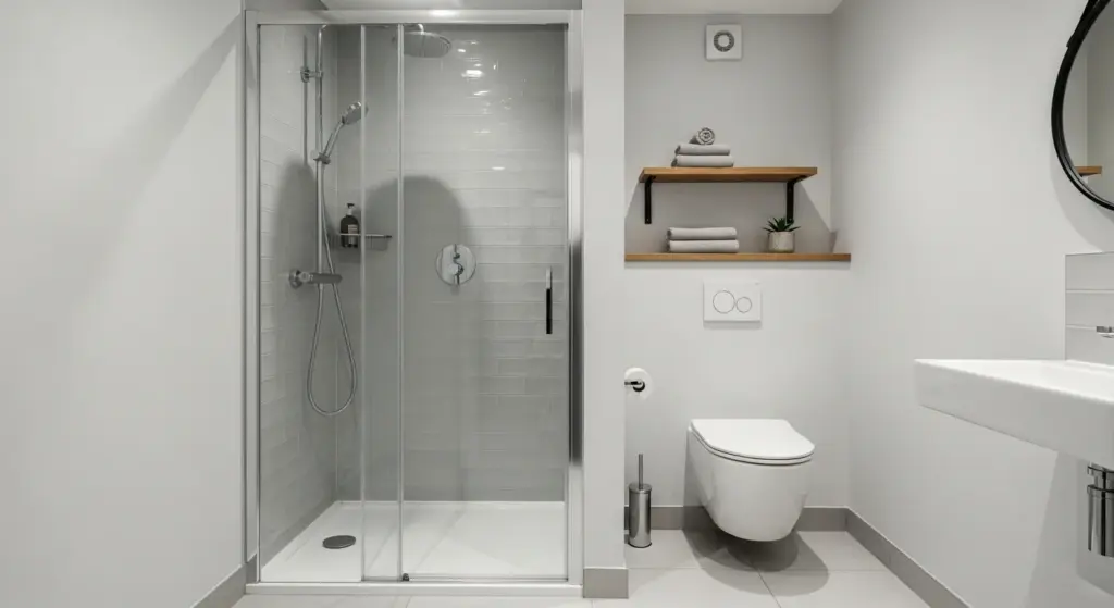 Compact Shower Cabin Design