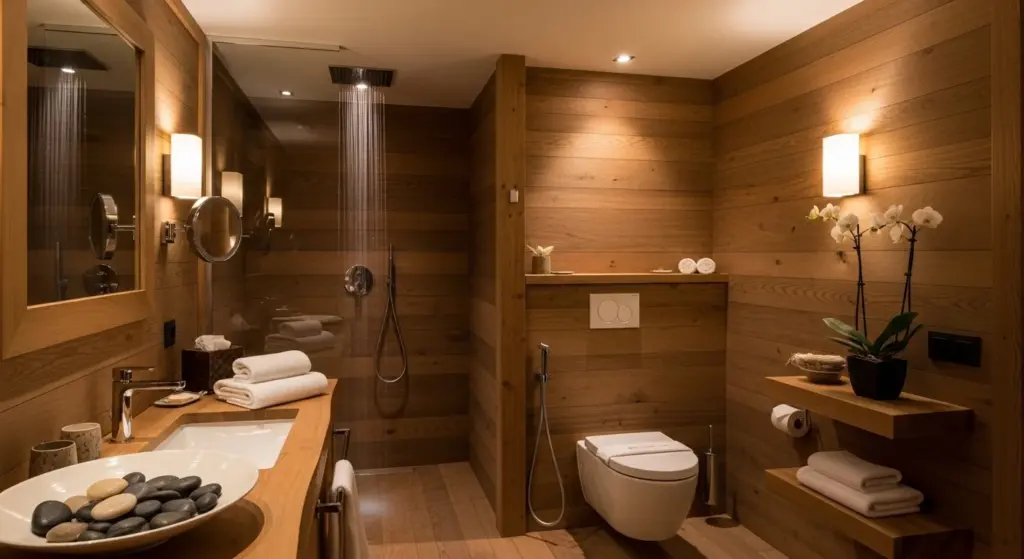 Luxury Spa-Style Combined Bathroom