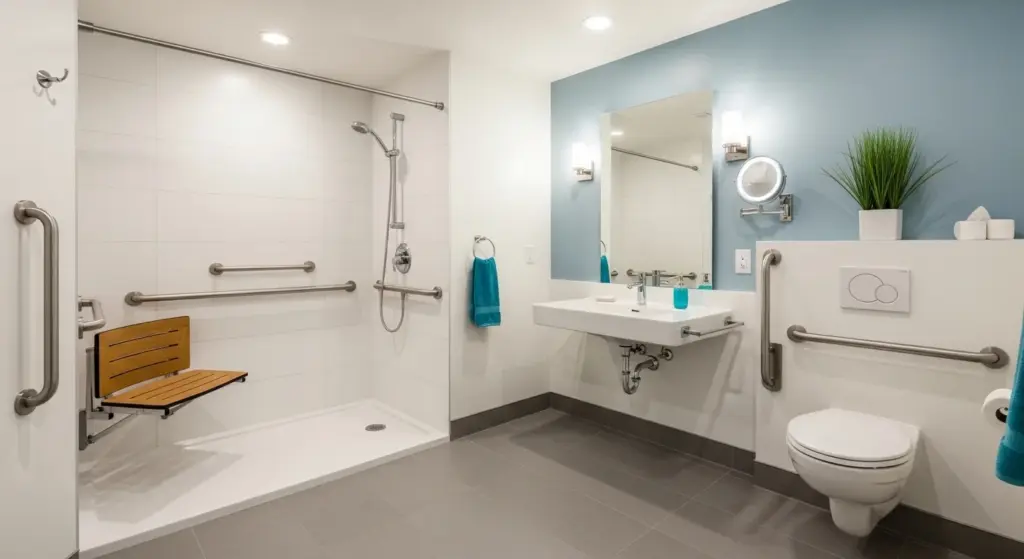 The Accessible Bathroom