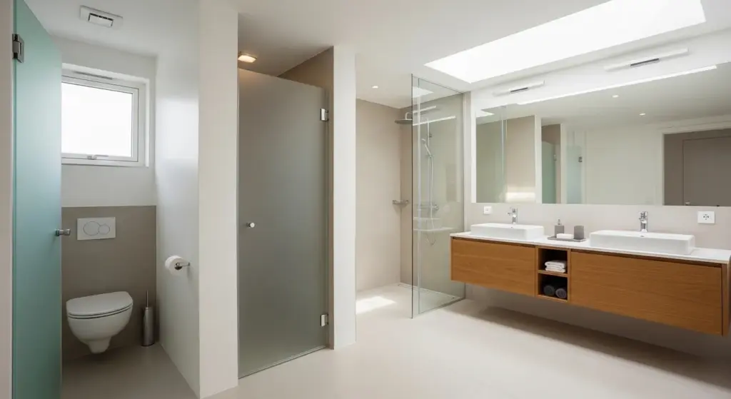 The Compartmentalized Bathroom