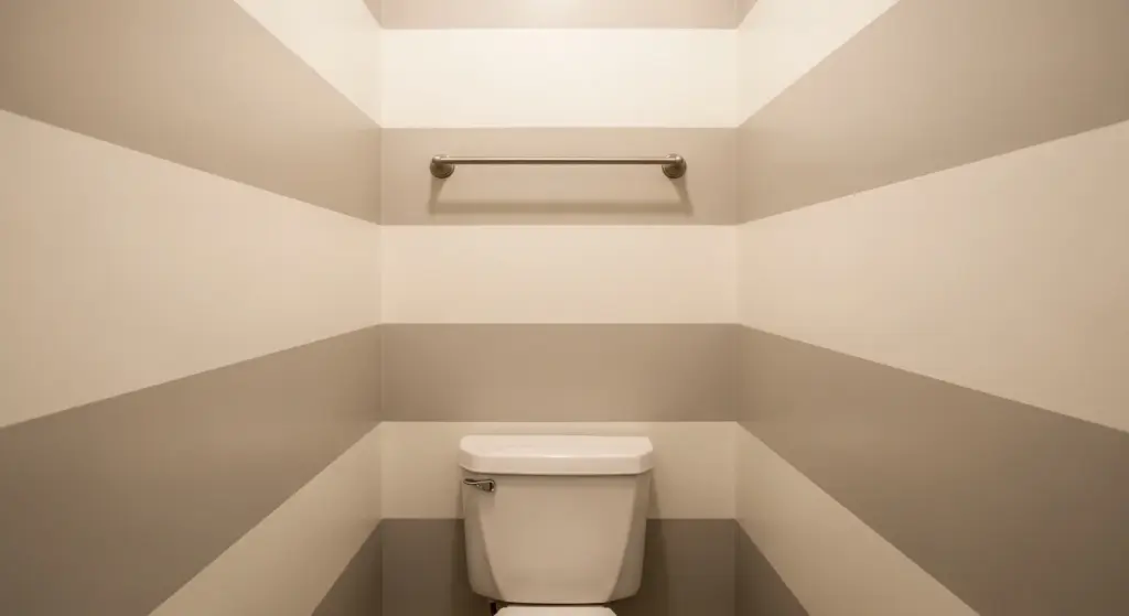 Run Light Striping on the Long Walls