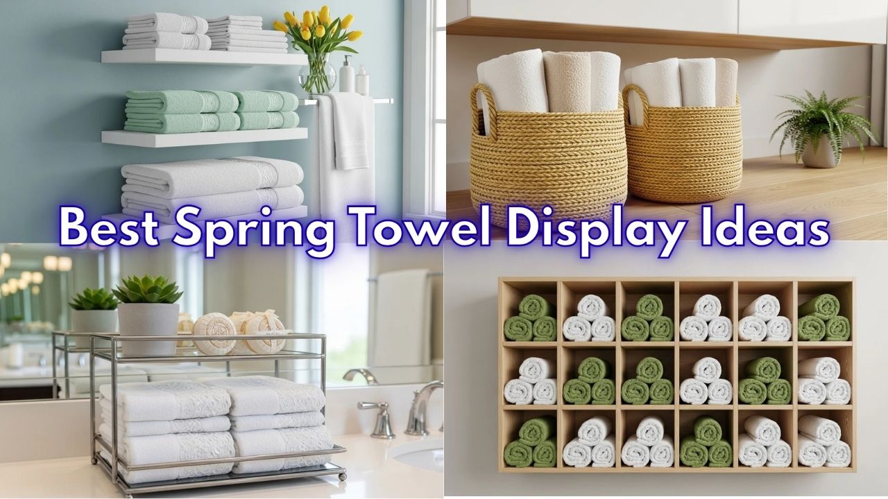 Best Spring Towel Display Ideas