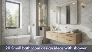20 Small bathroom design ideas with shower
