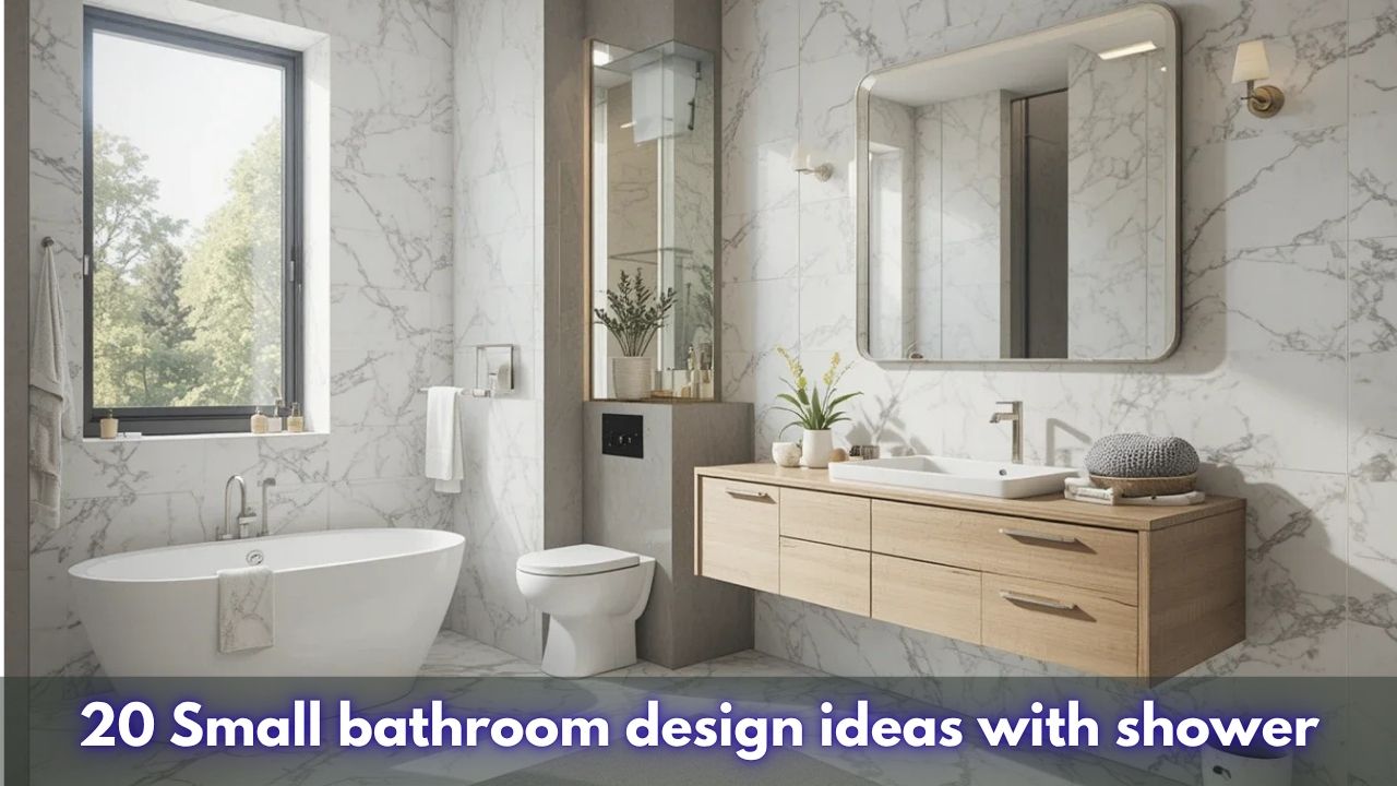 20 Small bathroom design ideas with shower