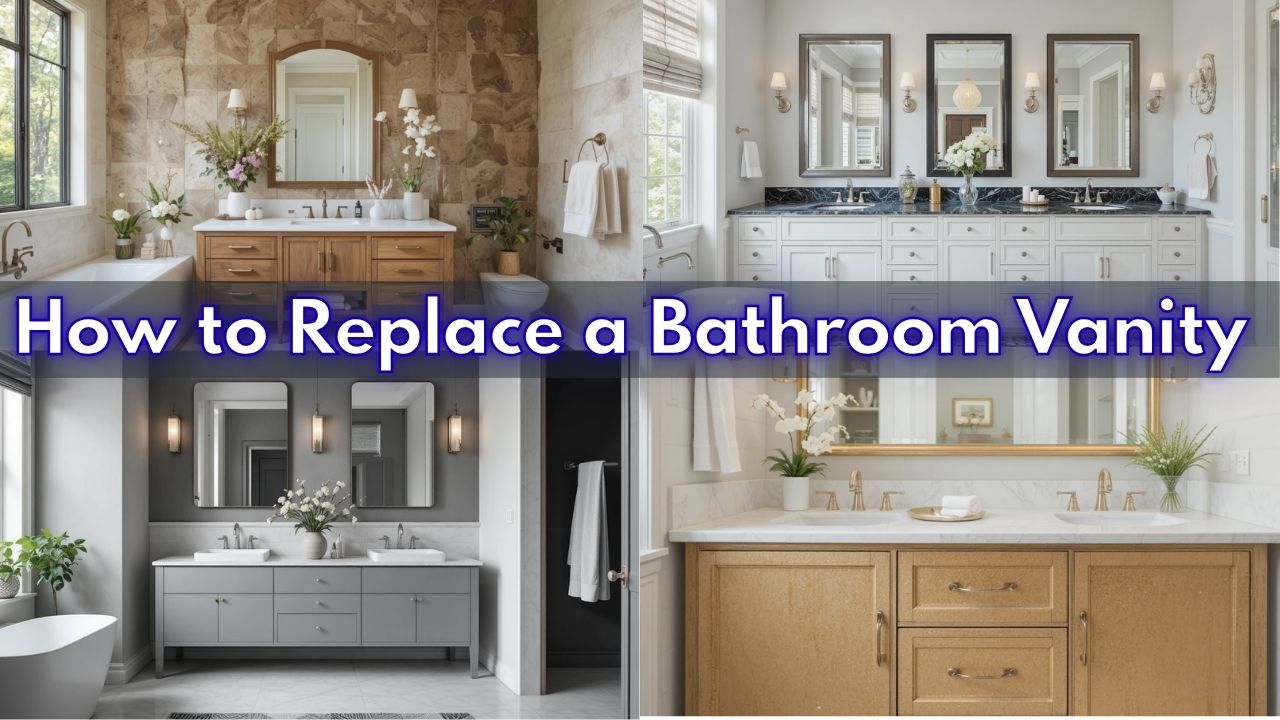 How to Replace a Bathroom Vanity