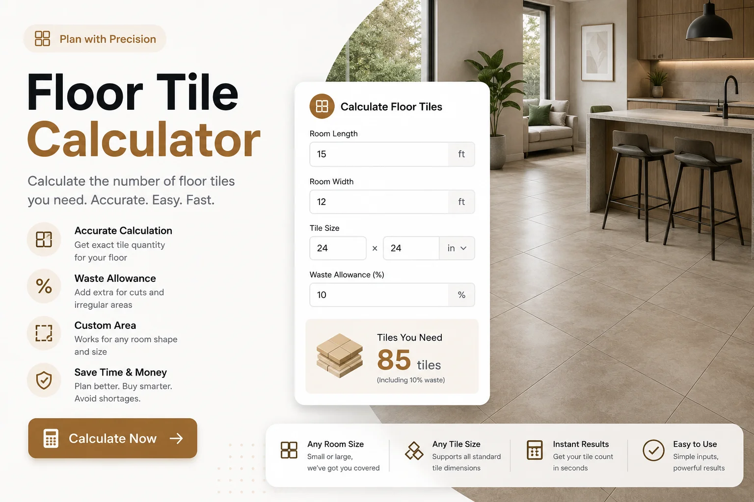 Floor Tile Calculator
