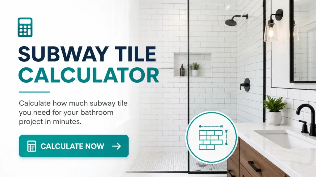 Subway Tile Calculator